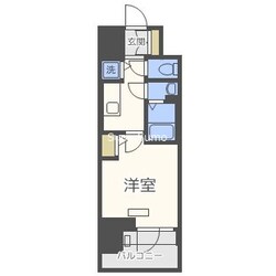 なんば駅 徒歩3分 6階の物件間取画像